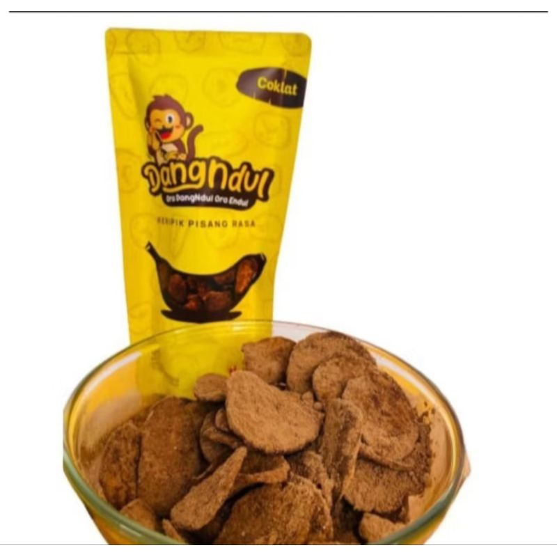 

KRIPIS COKLAT(kripik pisang rasa coklat)@40gr