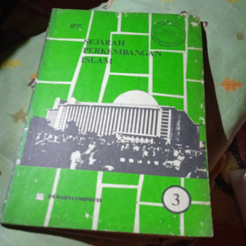 buku Sejarah Perkembangan Islam 3, buku original jadul