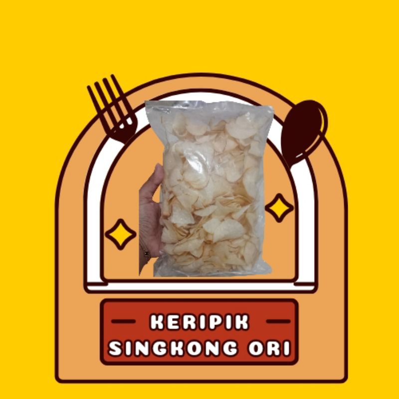 

Keripik Singkong Ori 250gr