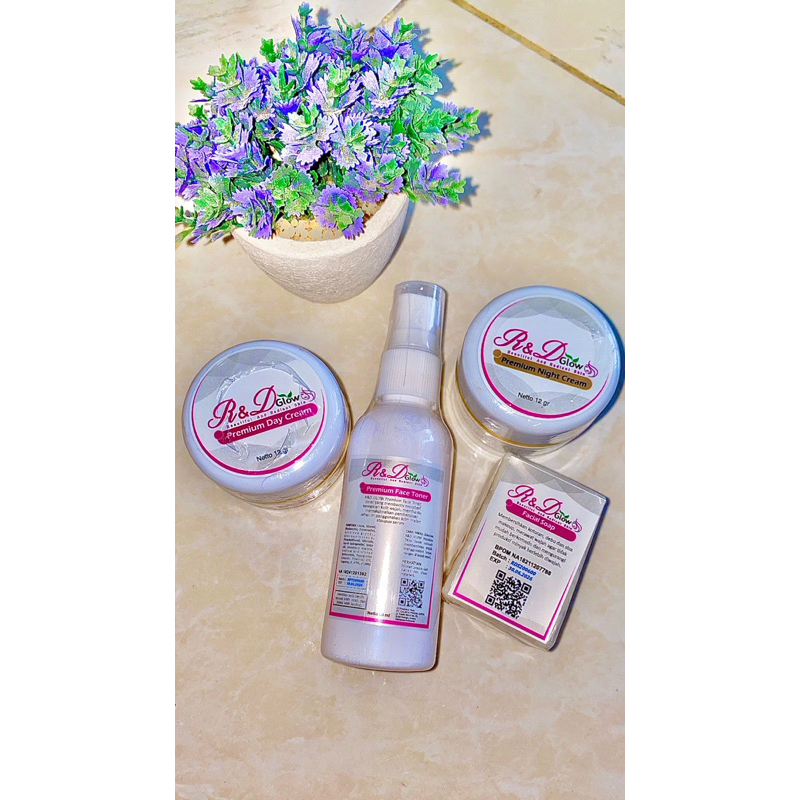 R&dGlow skincare Paket Premium