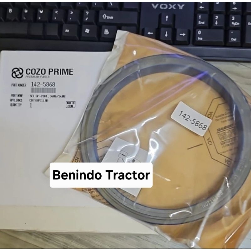 Seal Oil Crankshaft Belakang CAT 3406 / 3408 / 3412 Part 142-5868 / 1425868