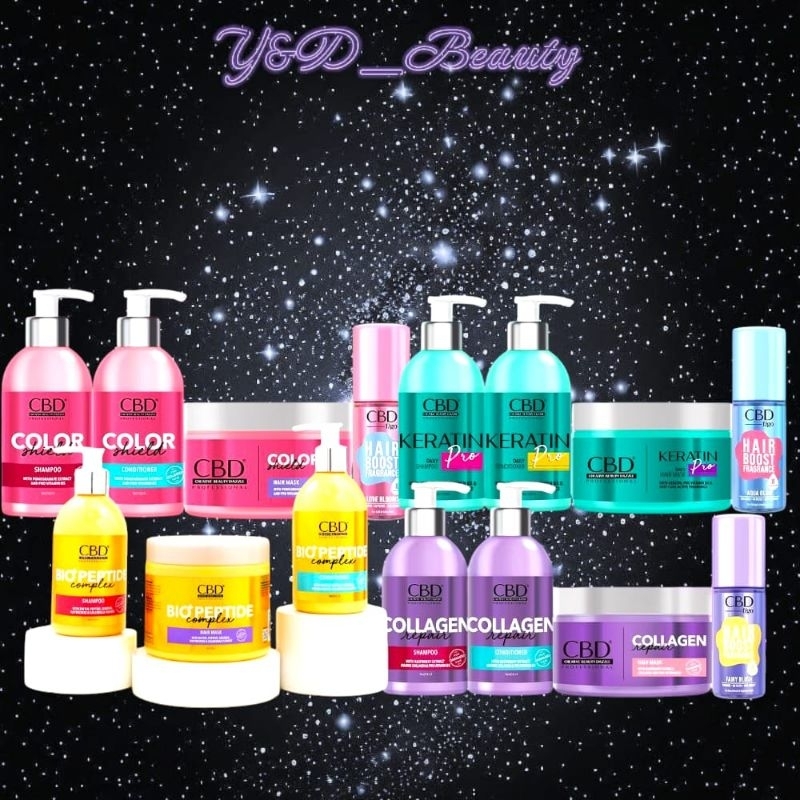 CBD SHAMPOO - CBD CONDITIONER - CBD HAIR MASK