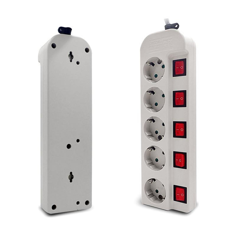 Uticon st-1582sw Stop kontak 5lb kabel pengaman saklar