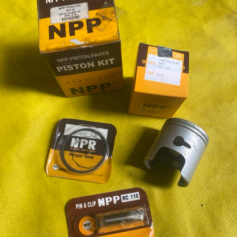 piston kit Suzuki Rc110 Crystal Tornado os 50 NPP lawas