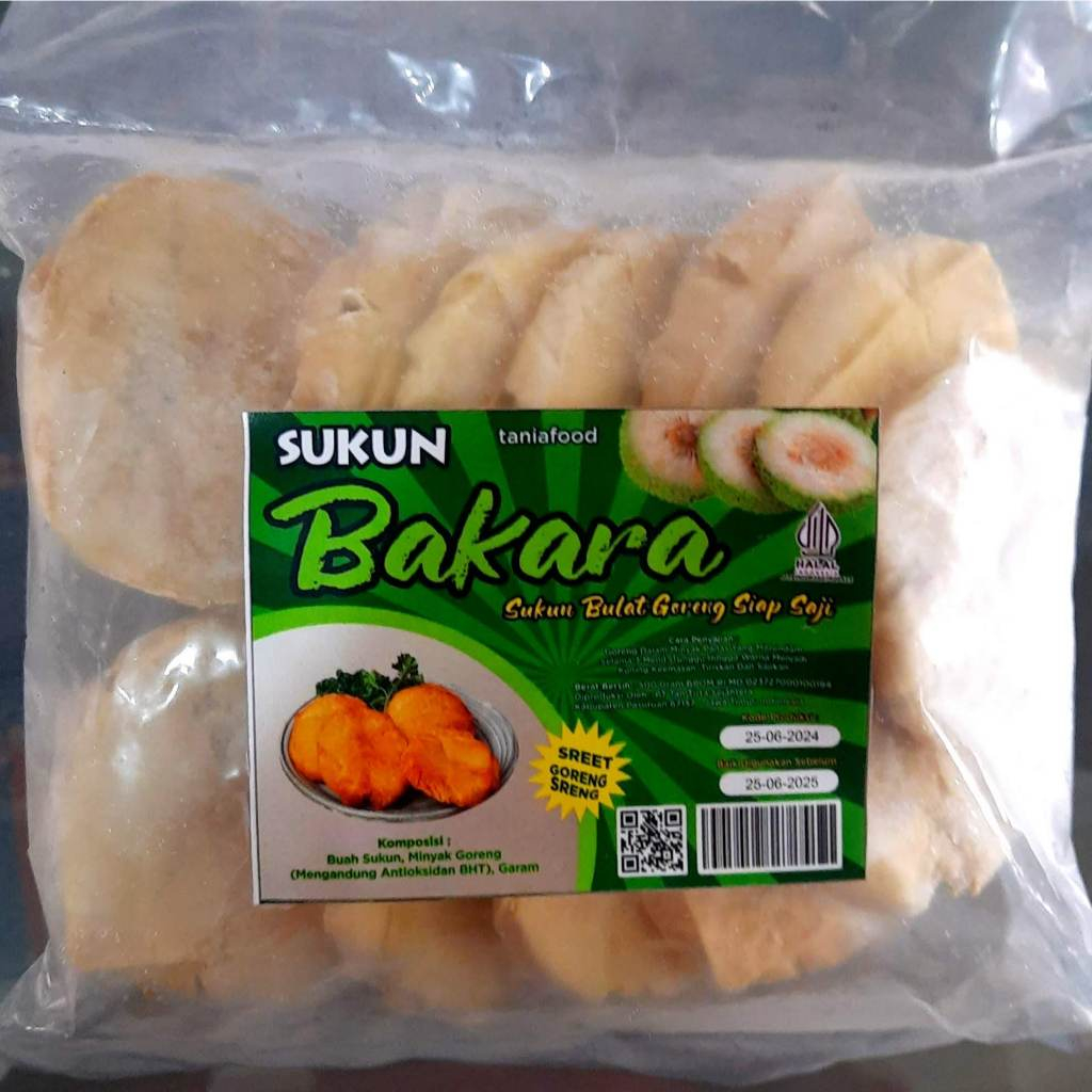 

Bakara Sukun Bulat Siap Goreng 500gr | Frozen Food Praktis Halal