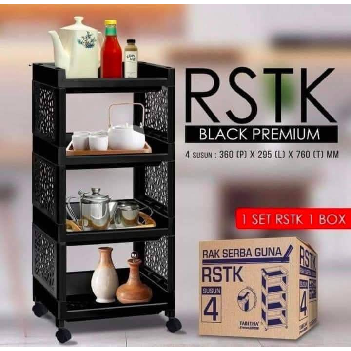 RB Rak Serba Guna 4 Susun-RAK YOYO-RAK SUSUN 4-RAK APARTEMEN-RAK ELCO-RAK SALON 4 SUSUN-RAK ELCO 4