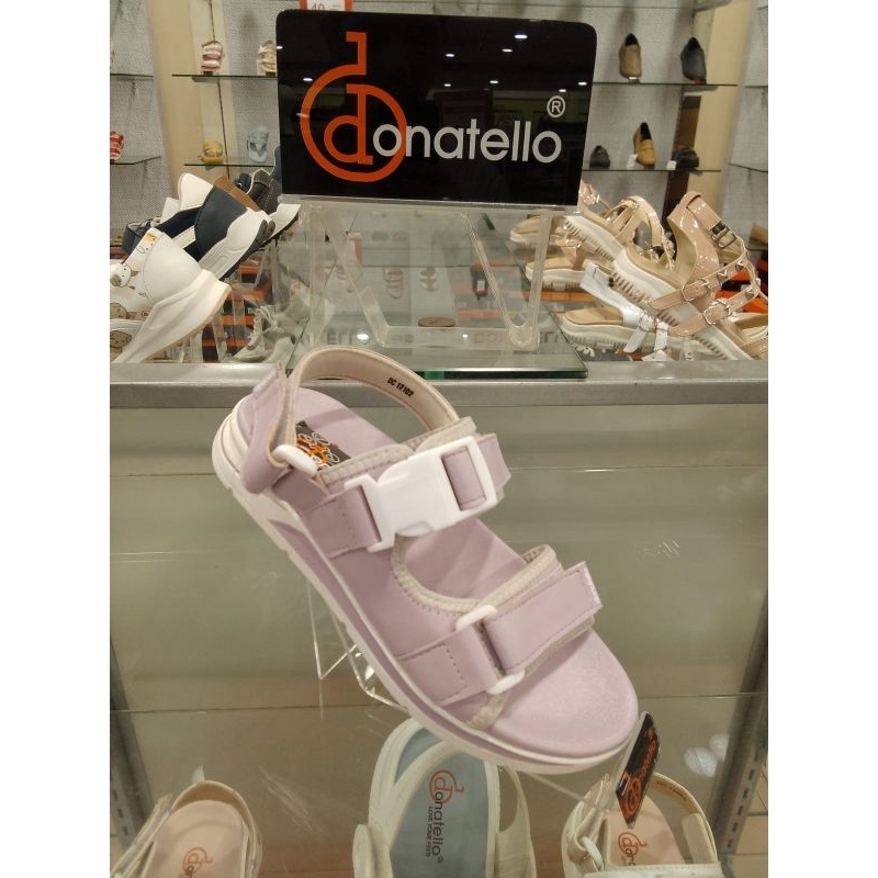 Sandal sepatu anak wanita donatello lavender