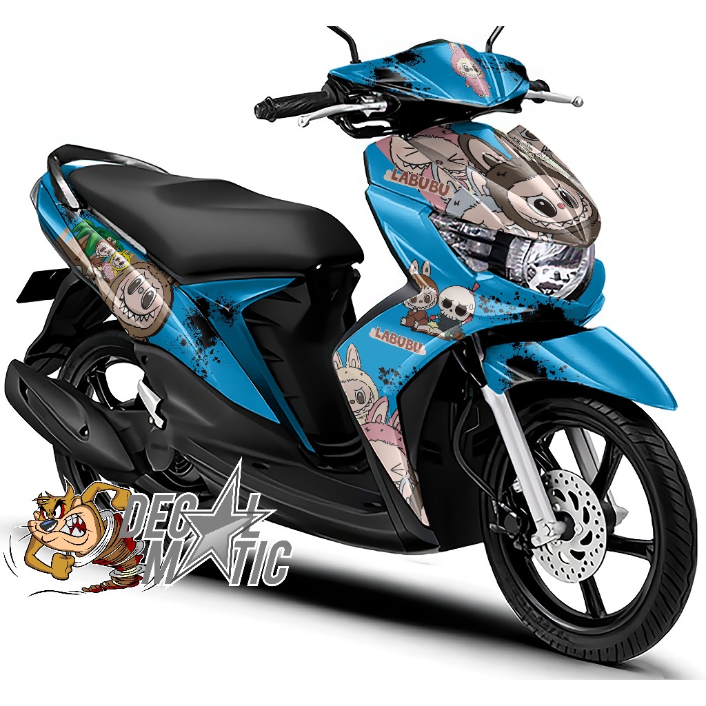 Stiker Soul GT 115 Full Body Decal Soul GT 125 Full Body Striping Mio Soul - Labubu