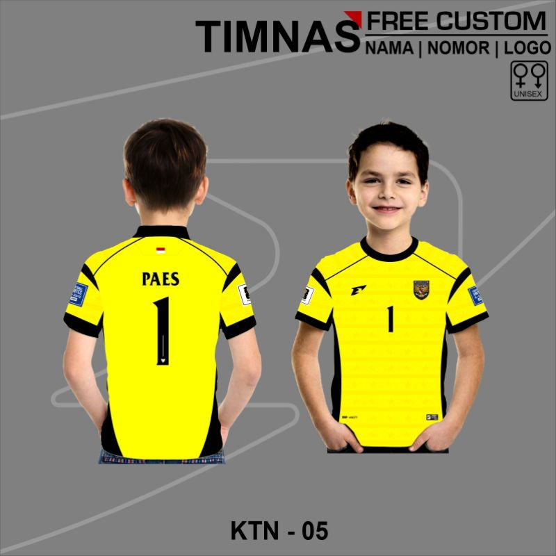 jersey kiper timnas indonesia baju kaos kiper anak timnas indonesia terbaru