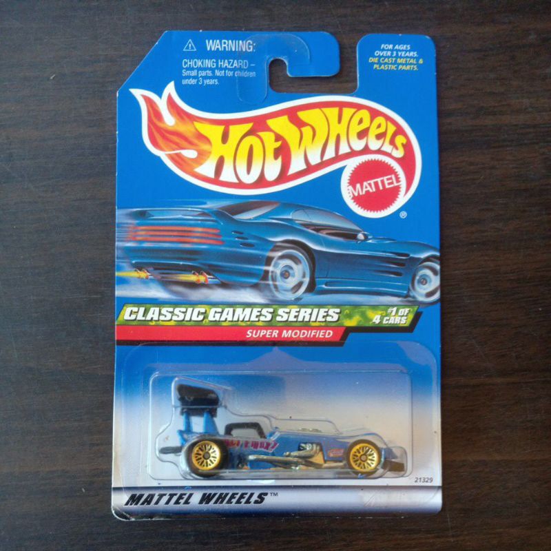 hot wheels super modified blue