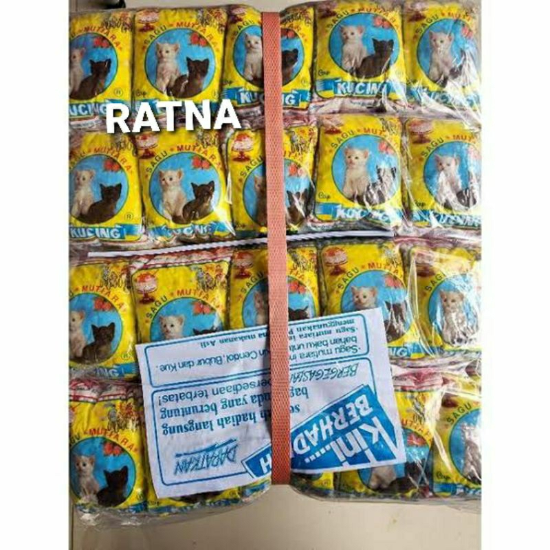 

(1 BAL Isi 100 Pcs) Mutiara Cap Kucing / Mutiara Sagu 100 Gram
