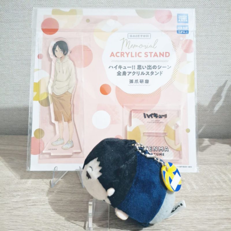 Kuroo Tetsurou Uniform Mochi Mascot Bonus Kenma Kozume Acrylic Standee Childhood Bocil Bocah