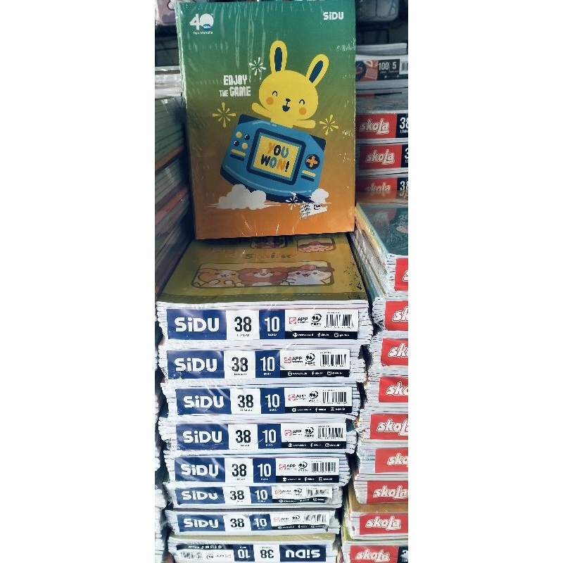 

Buku tulis SIDU 38lembar