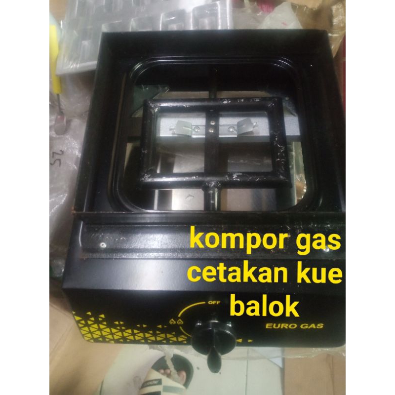 KOMPOR GAS KHUSUS CETAKAN KUE BALOK PUKIS ISI 16
