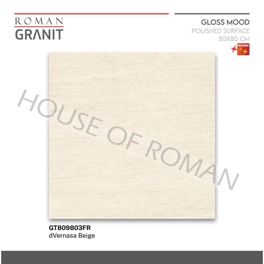 ROMAN GRANIT dVernasa Beige 80x80 GT809803FR ROMAN GRANIT