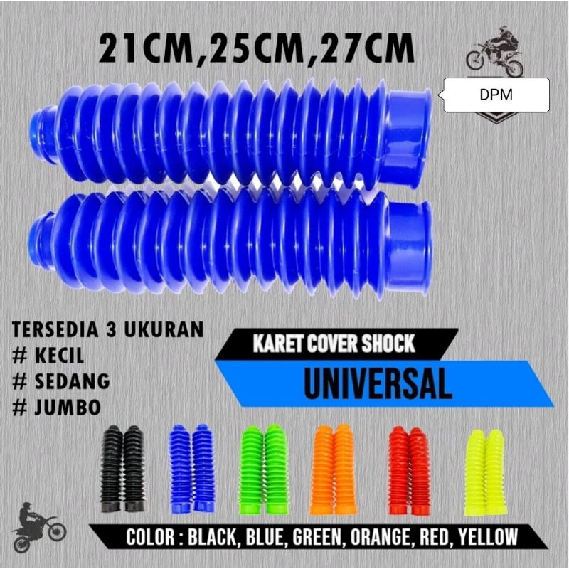 KARET SHOCK DEPAN TRAIL WARNA