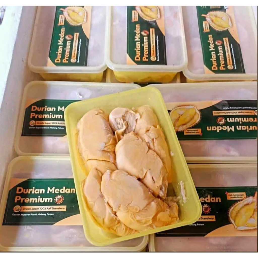 

Durian Kupas Medan Premium 500 gram | Durian Frozen Manis | Durian Medan Asli