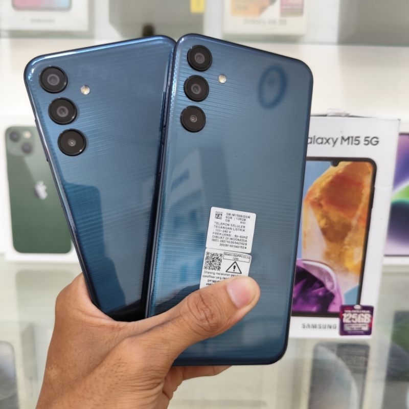 Samsung M15 5G 6/128 Second Fullset Original Garansi Resmi