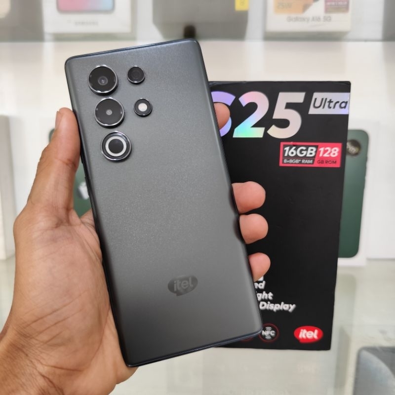Itel S25 Ultra 8/128 Second Fullset Original Garansi Resmi