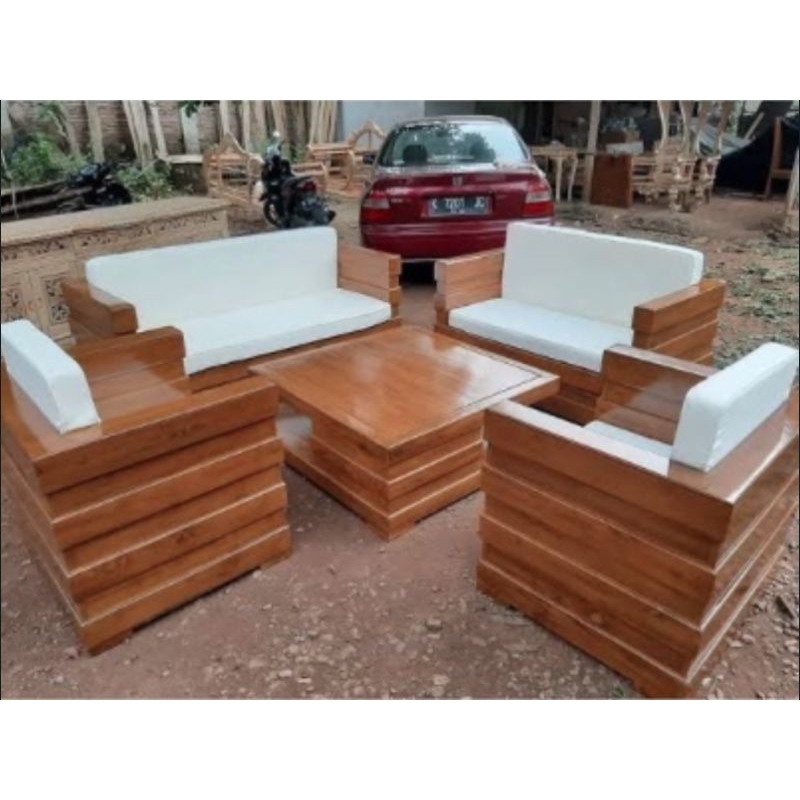 Kursi Tamu Model Box Tanpa Meja