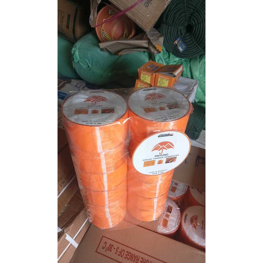 Lem tandon Lem Penambal Tandon Air Anti Bocor Pipa Toren Tape Lakban Super Kuat 5cm x 3m Cap Payung