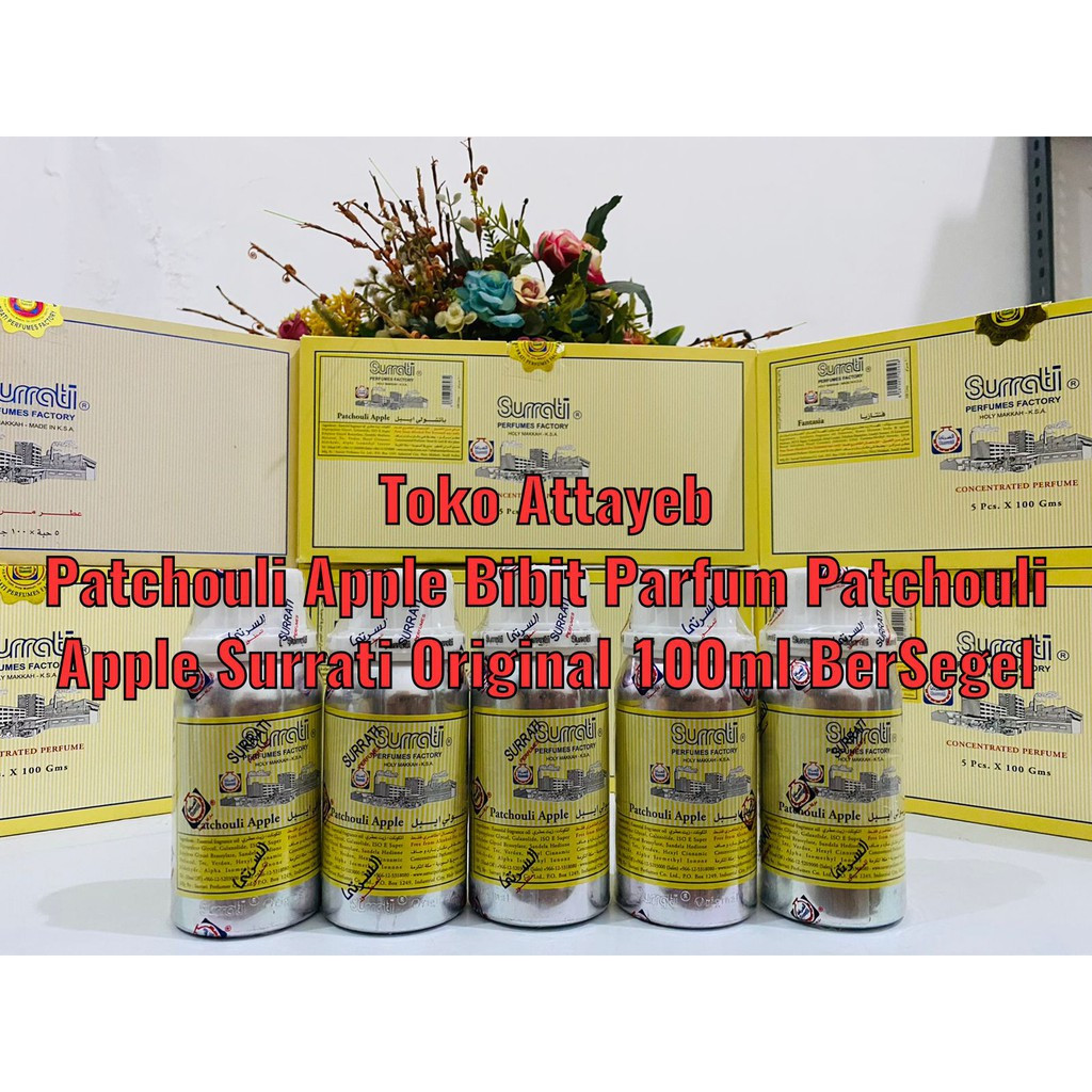 Patchouli Apple Bibit Parfum Patchouli Apple Surrati Original 100ml BerSegel