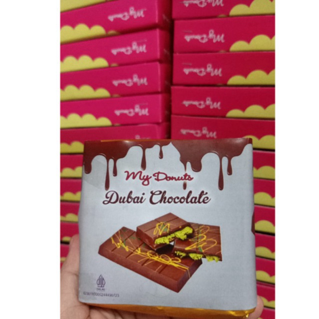 

COKLAT DUBAI MY DONAT MINI SUDAH HALAL DAN Pirt