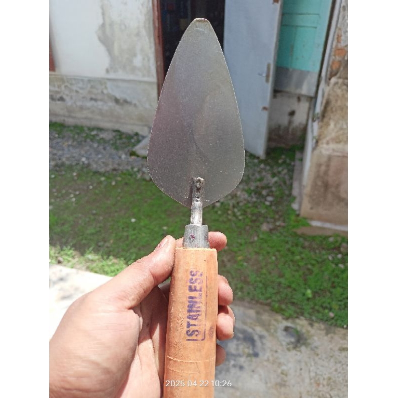 Cetok Tukang Bangunan Bahan Stainless