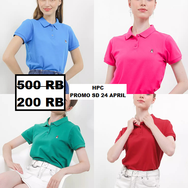 Kaos hush puppies wanita seri DARCEL sale murah 100% ori