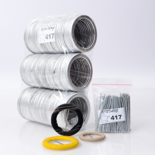 Ay00 Ring Gesper bungkus 417 (Bulat) BINTANG isi 100 pcs