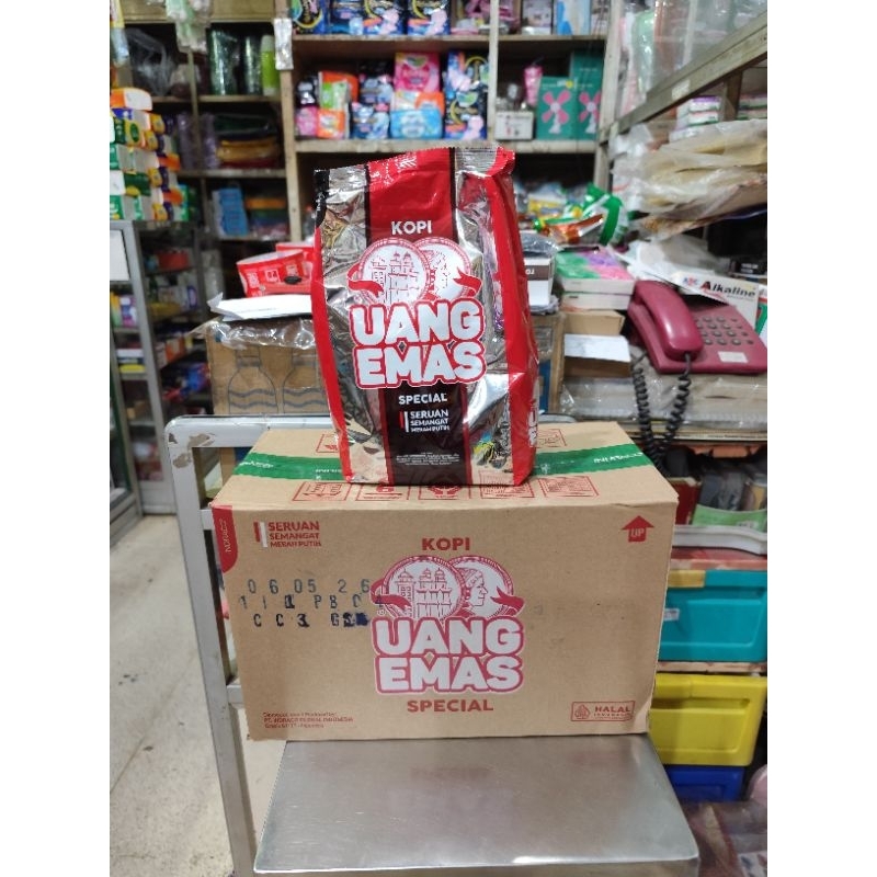 

Kopi Uang Emas 1 Karton 5 pak x 1kg