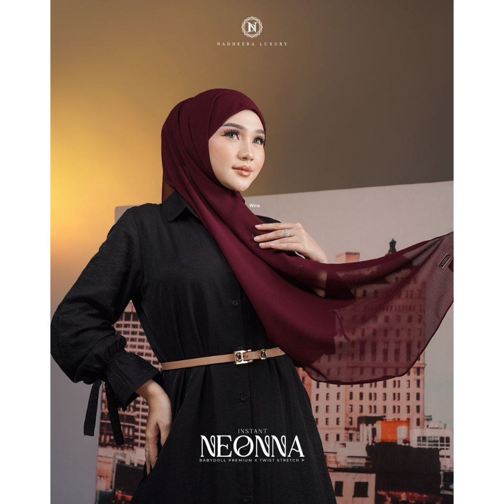 HIJAB TERBARU // NEONNA HIJAB PASHIMNA NADHEERA LUXURY TERBARU // HIJAB PASHMINA NADHEERA LUXURY TER