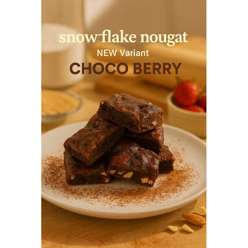 

Mokumo snowflake nougat crisp “Choco Berry”