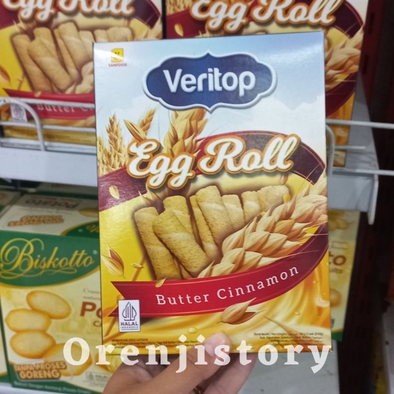 

veritop box egg roll butter cinnamon 80gr