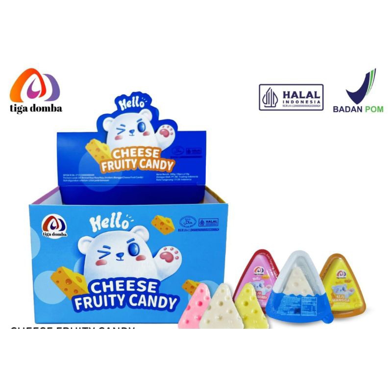 

Tiga Domba Gummy Chesse Isi 30 pcs