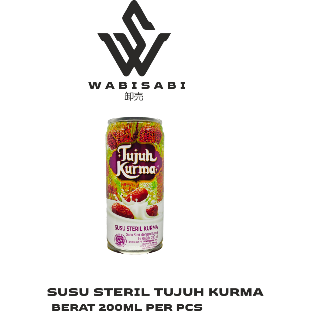 

Tujuh Kurma Susu 200ml // Susu Steril // Susu sehat