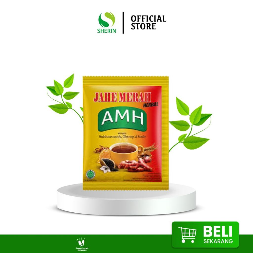 

Jahe Amanah Super Kuning AMH - 10 sachet | Minuman Herbal Reumatik, Pegal Linu, Asam Urat, dll.