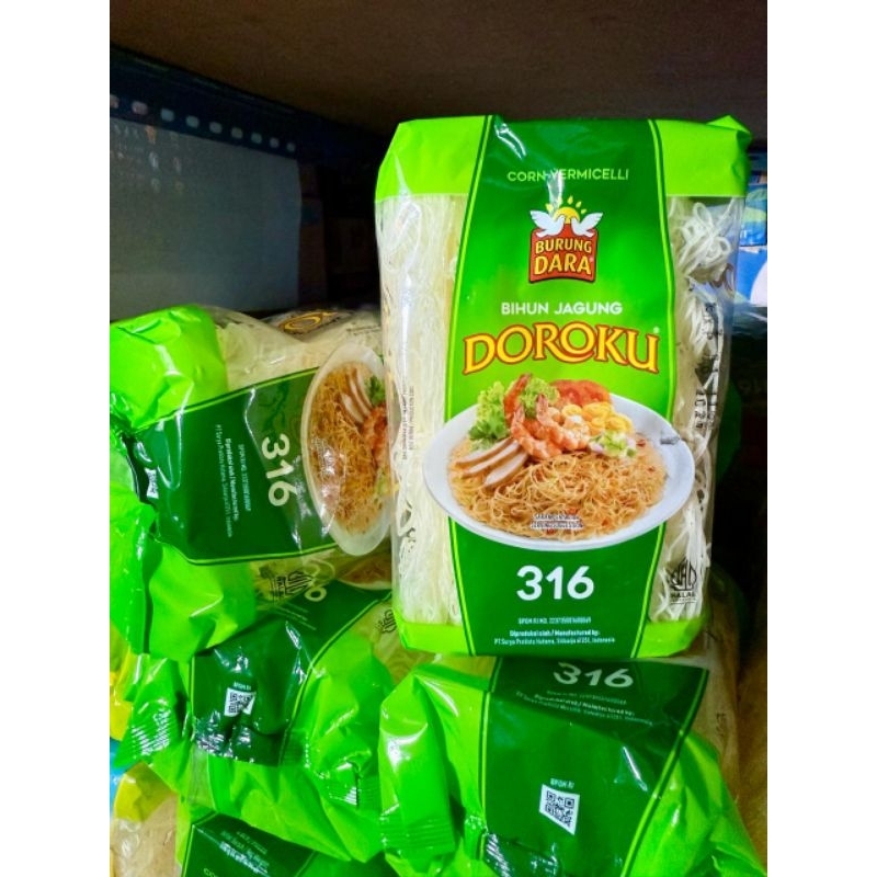 

Mie Bihun Jagung Doroku Hijau