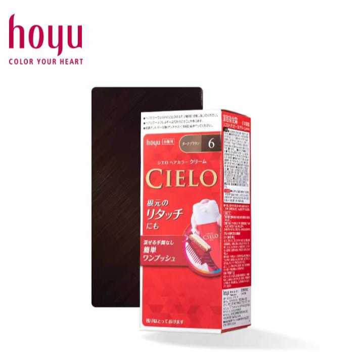 Cielo Hoyu Hair Color Japan Cover Gray Hair Cat Rambut Pewarna Rambut