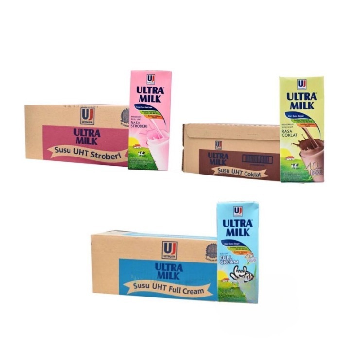 

Susu Ultra Milk UHT 200ml - 24 Pcs per Dus