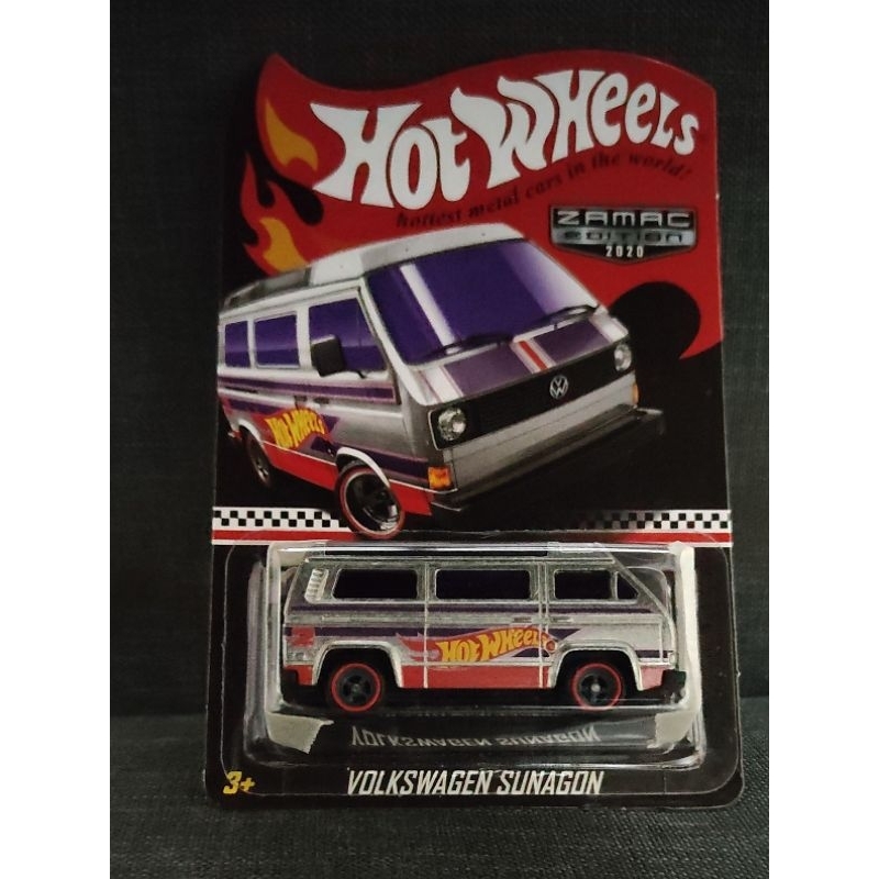 Hot Wheels Collector Volkswagen Sunagon Silver Zamac
