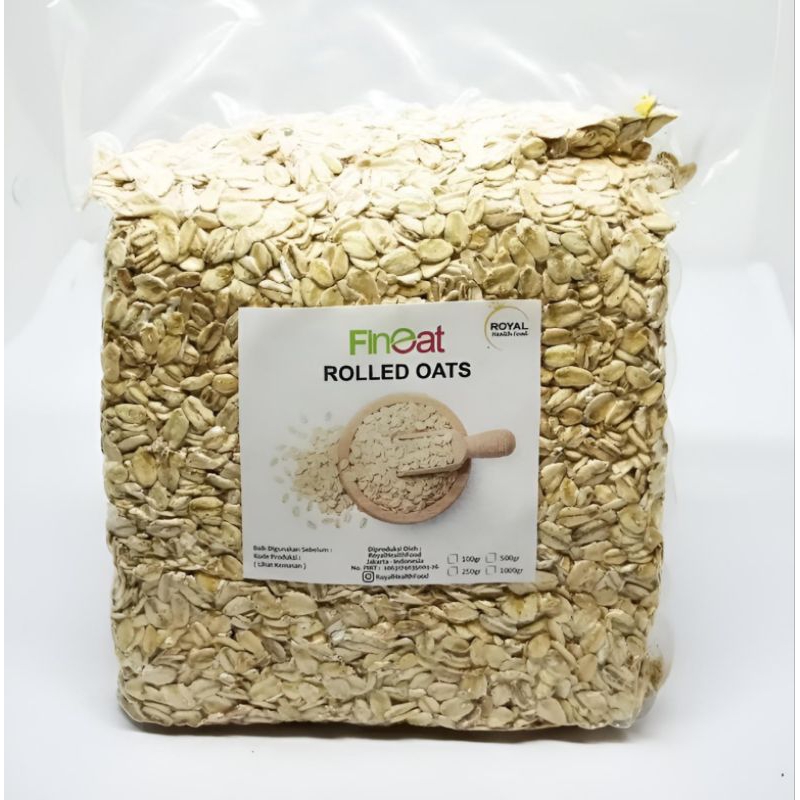 

Rolled Oats Biji Gandum Utuh Vacum 1kg