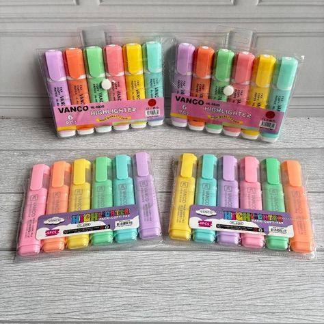 

(1 PAK) STABILO VANCO highliter/stabilo set(isi 6) HL-6830