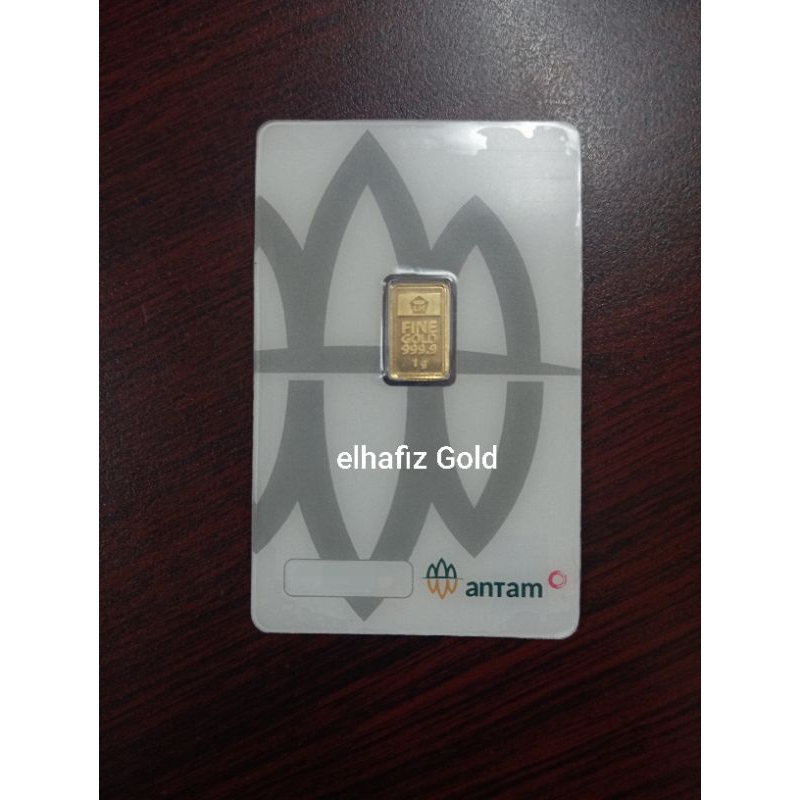 Emas gold Antam logam mulia 1 gram Asli