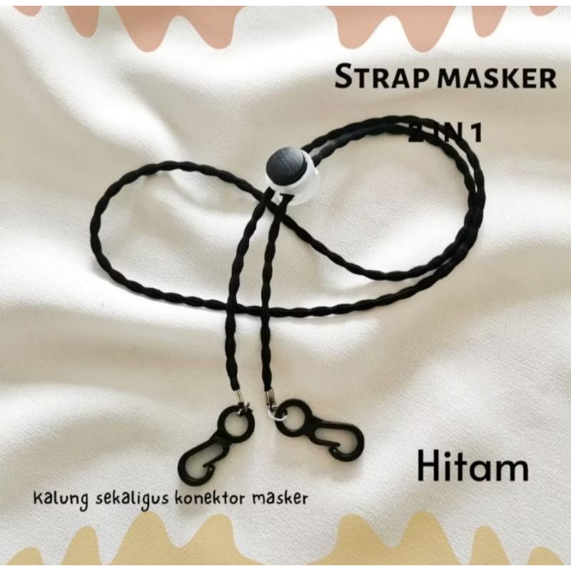 Konektor Starp Masker Polos  2in1