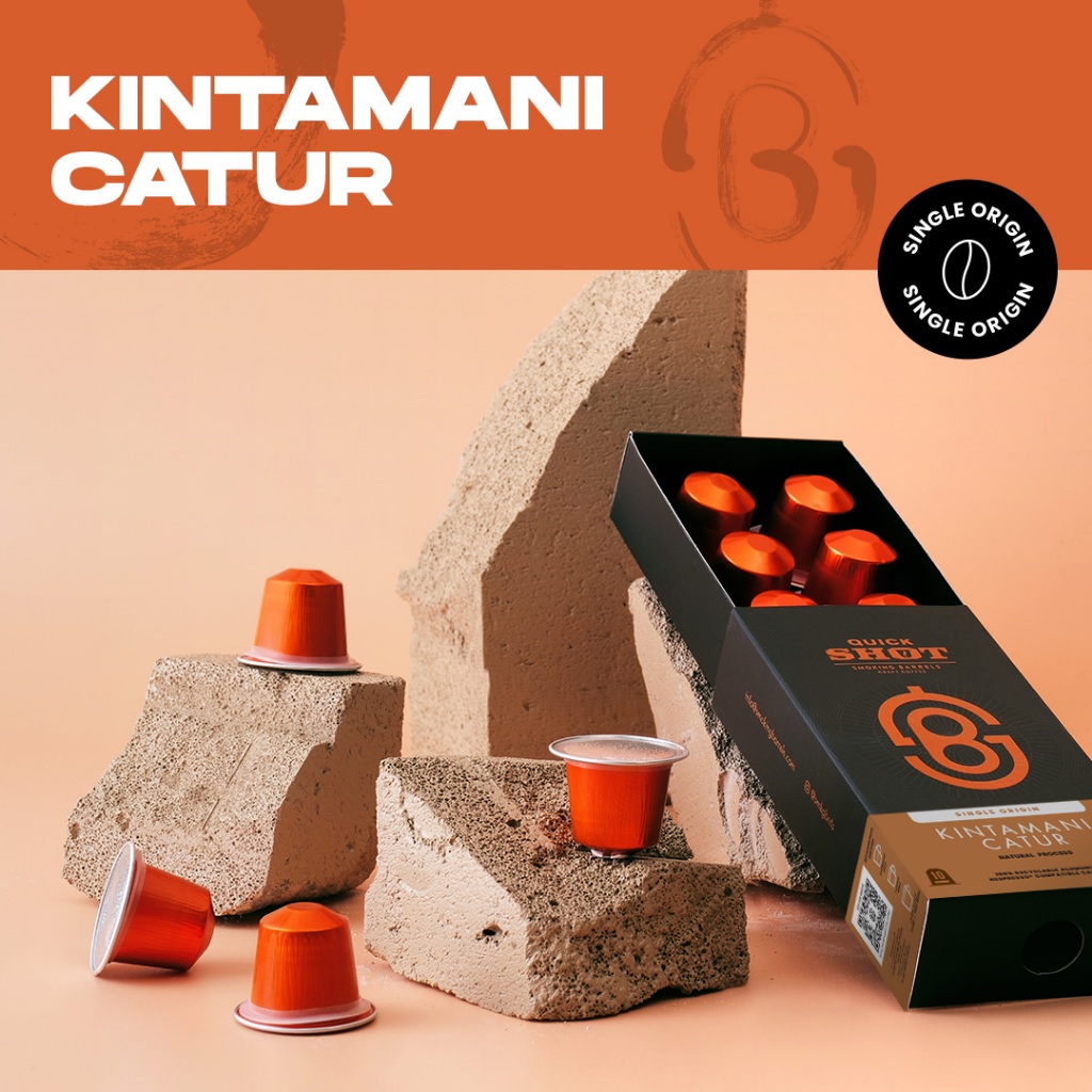 

Quick Shot Coffee Capsule - Kintamani Catur - SB Craft Coffee