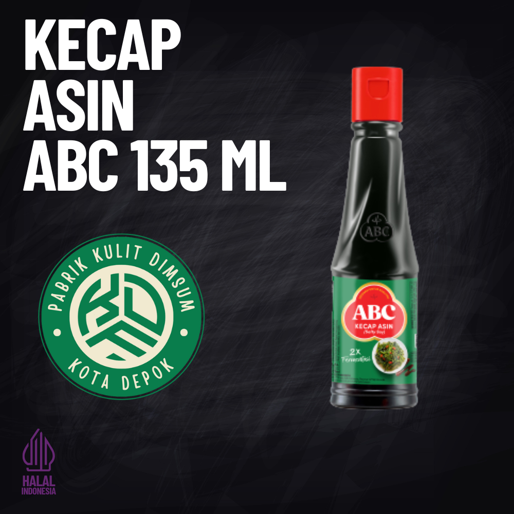 

Kecap Asin ABC 135 ml Halal