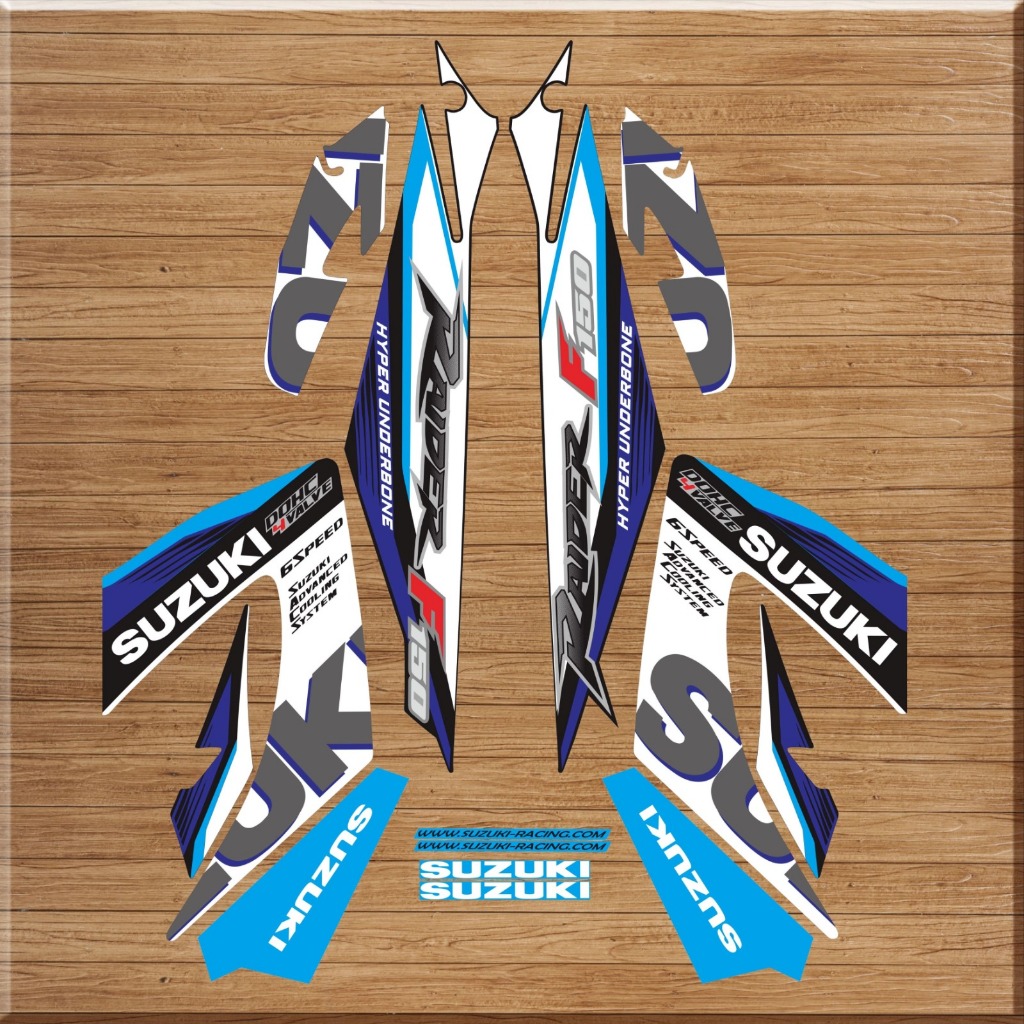 (COD) Striping Suzuki Satria FU FL Moto GP - Striping Suzuki Raider F150 Thailand Raider R Facelift