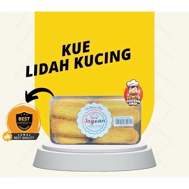 

kue lidah kucing rasa nutella