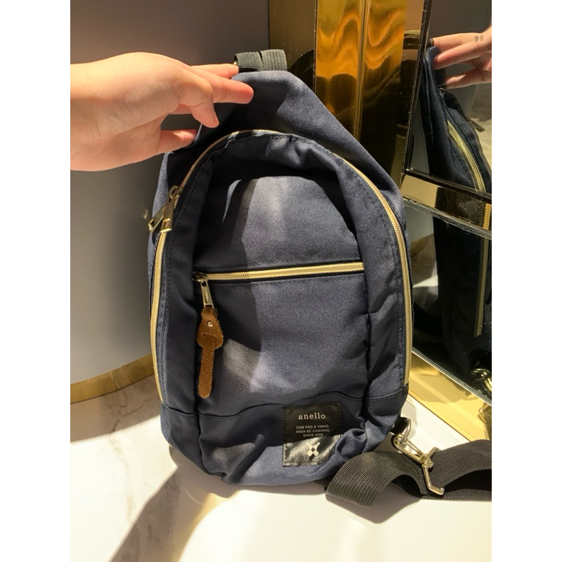 [PRELOVED] Tas selmpang, Tas dada Pria ORIGINAL ANELLO JEPANG